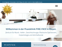 Tablet Screenshot of fine-face.de